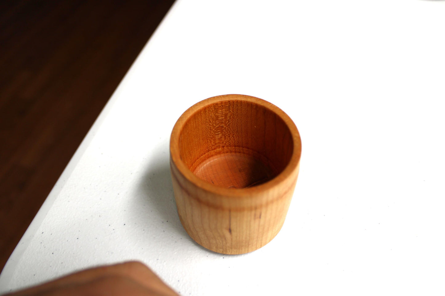 Cute Solid Cherry Box - Handcrafted Small Box Perfect for Small Item Storage