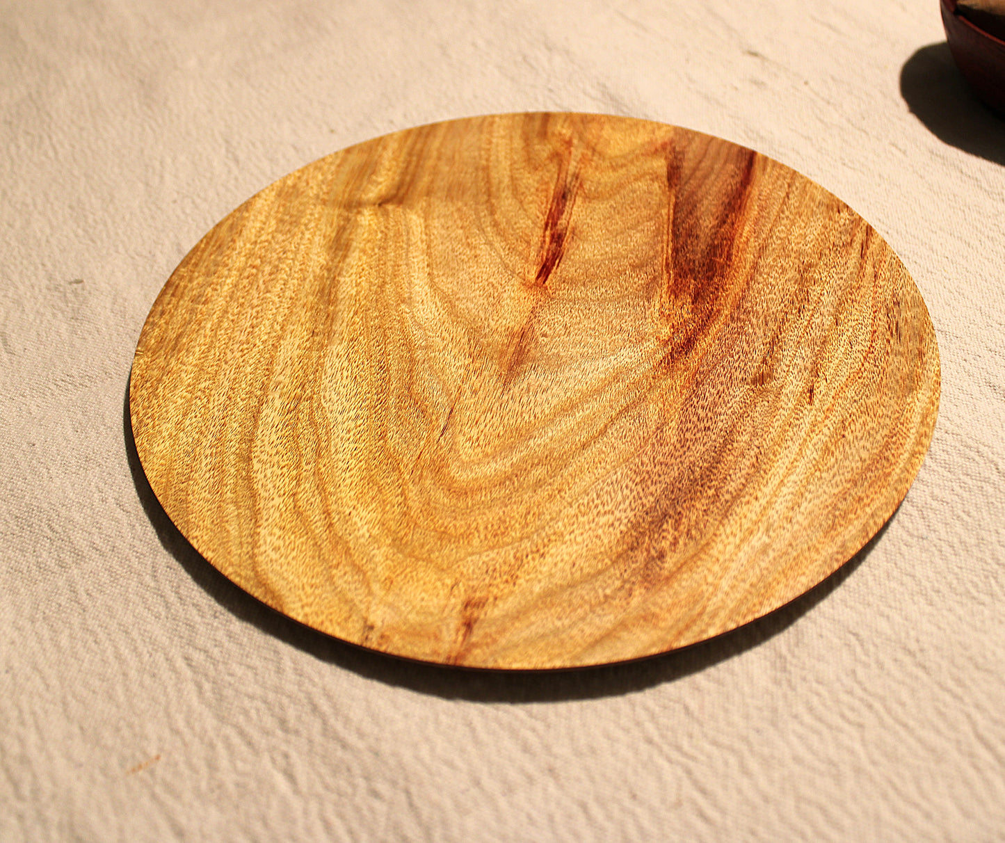 Canarywood Platter - Food Safe and Centerpiece Ready! - 9.75