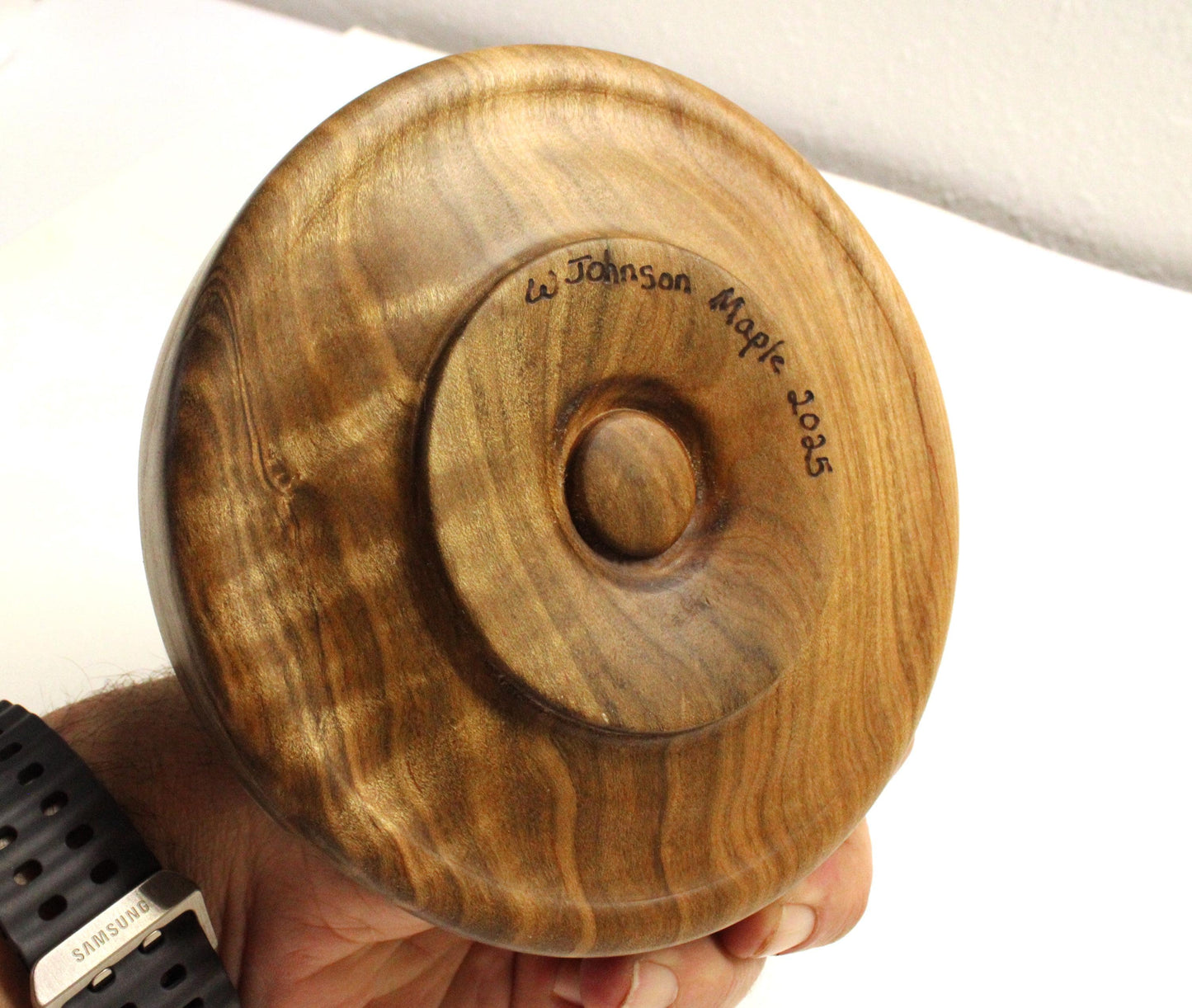 Maple dish - food safe spalted maple, great for jewelry, use as a catchall, or gift idea