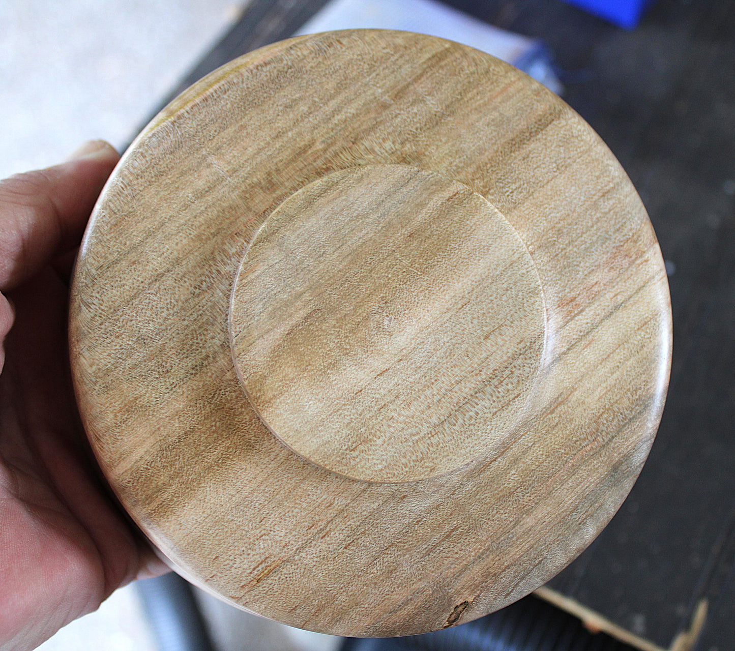 Maple Bowl - Spalted Maple with Unique Colors, Handmade Gift or Home Accent