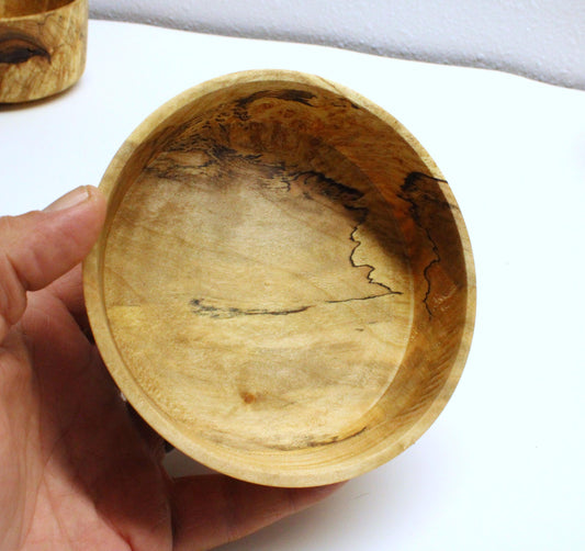 Handmade Maple Bowl - Unique patterns and grain