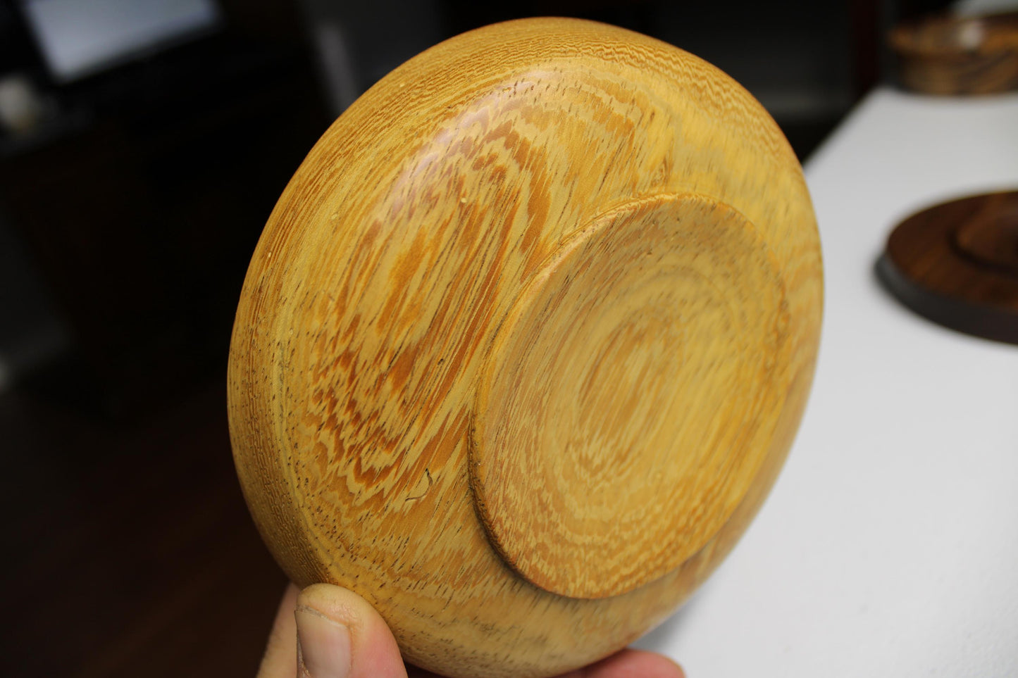 Handmade Walnut & White Wenge Wood Box – Lidded Keepsake Container | Jewelry, Gift or Home Decor