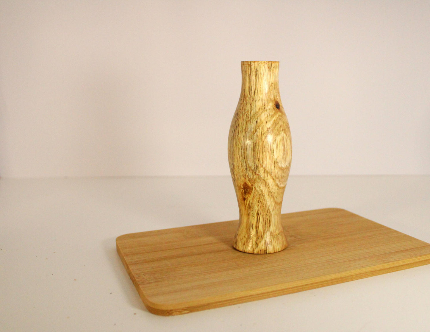 Small Wood Vase, Handmade Bud Vase, Unique Gift, Natural Decor