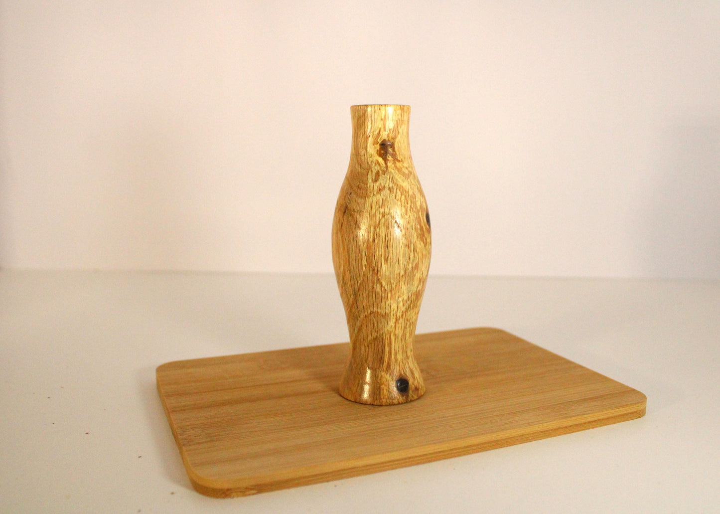 Small Wood Vase, Handmade Bud Vase, Unique Gift, Natural Decor