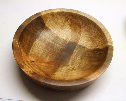 Maple Bowl - Great curl and chatoyance with flame curl - 7.125"