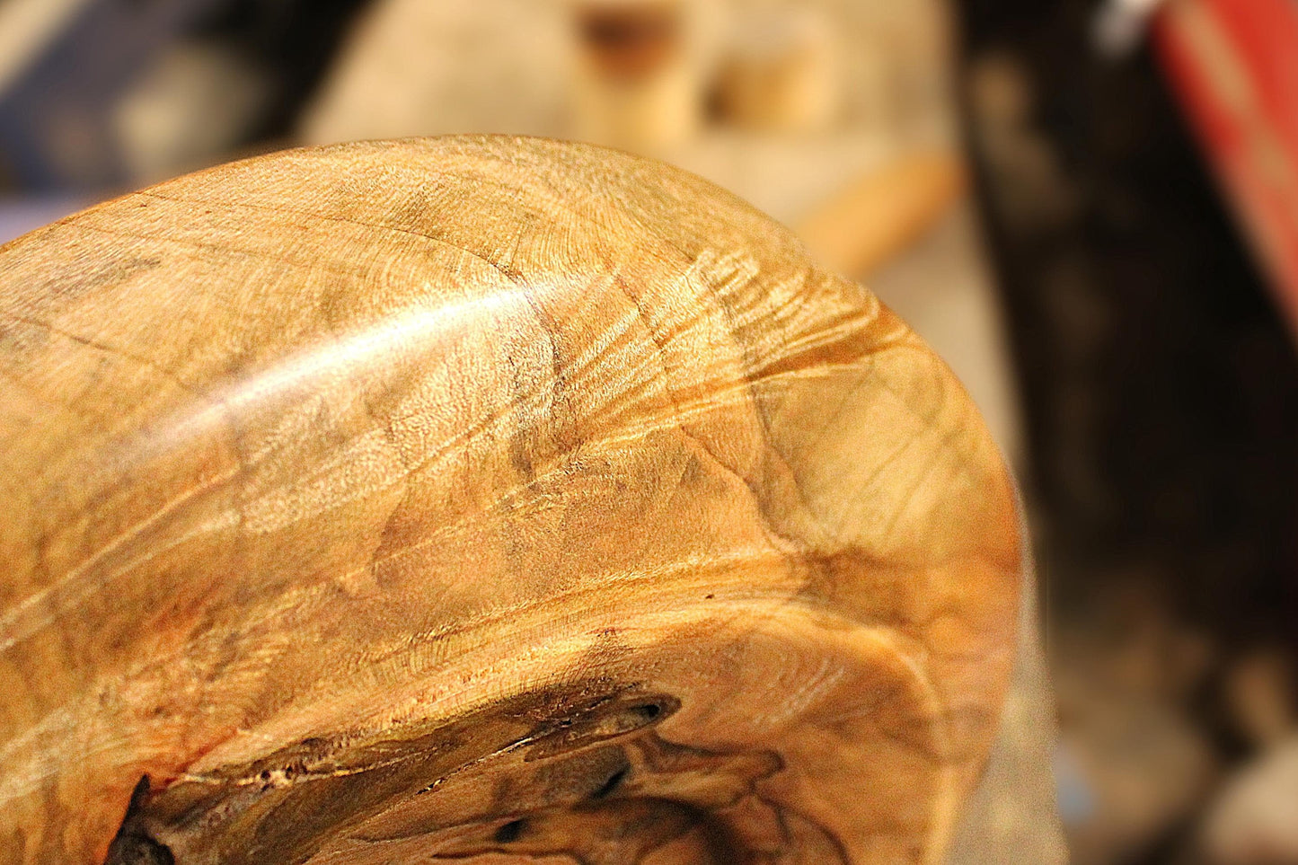 Maple Bowl - Handcrafted Spalted Maple
