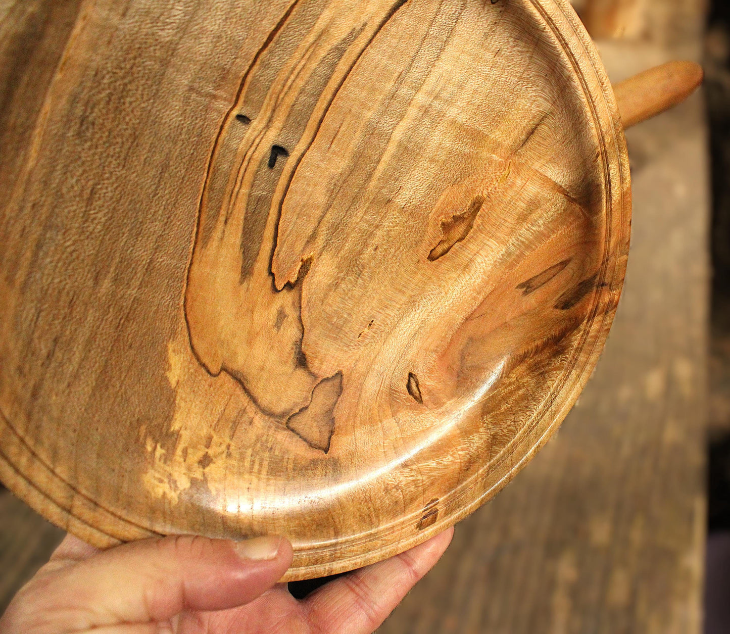 Maple Bowl - Handcrafted Spalted Maple