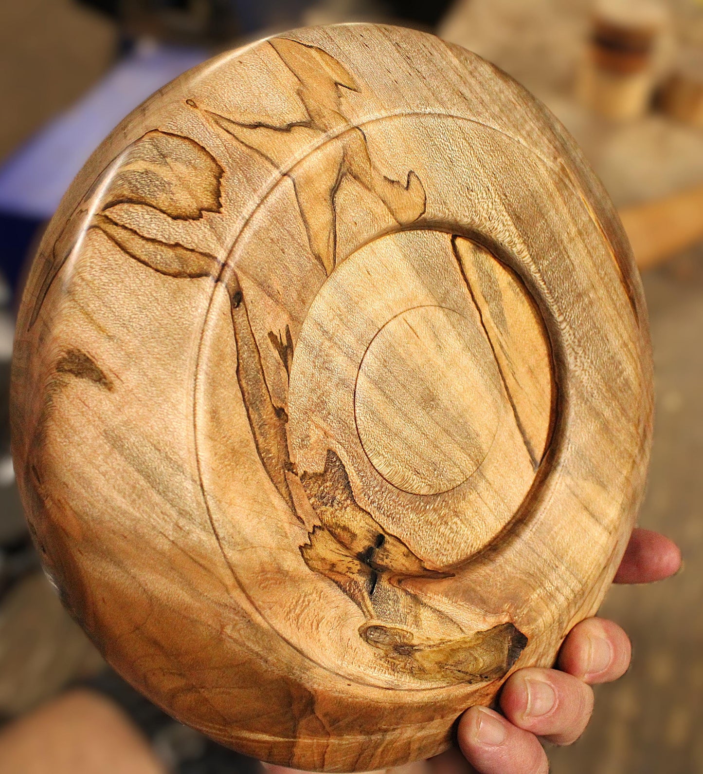 Maple Bowl - Handcrafted Spalted Maple