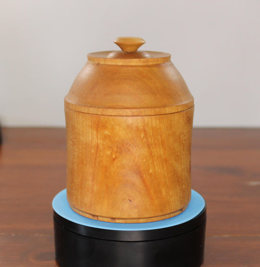 Handmade Cherry Box - Great for jewelry or other small items, secure catchall, and great gift idea.