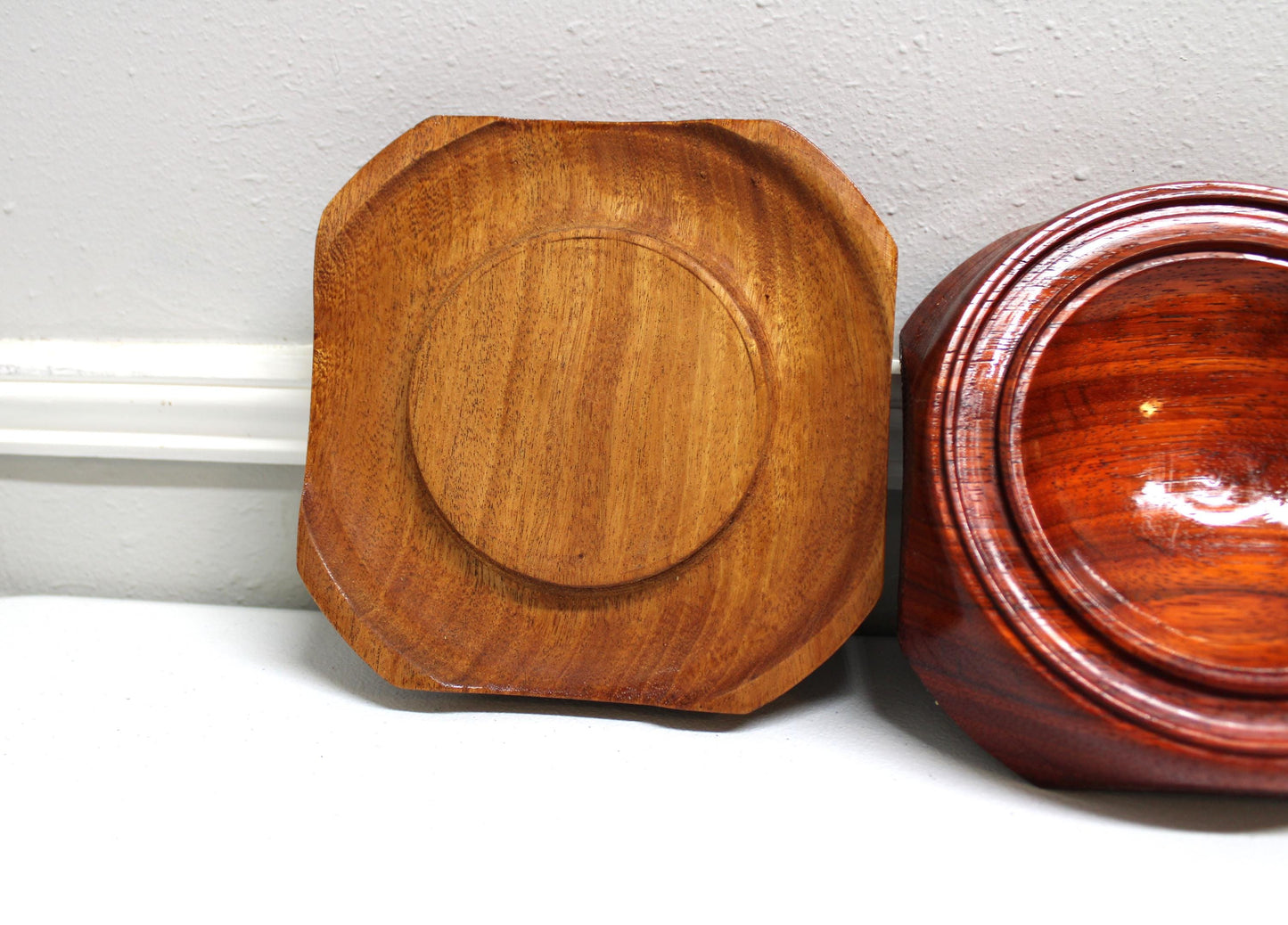 Mahogany Dish - Great for use as catch all, gift, or home decor addition!