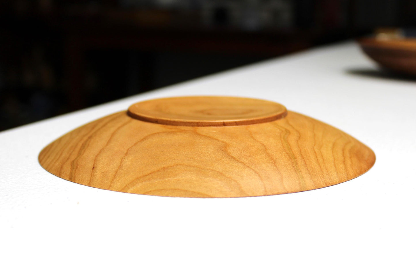 Solid Cherry Plate - Food safe and beautiful unique dishware