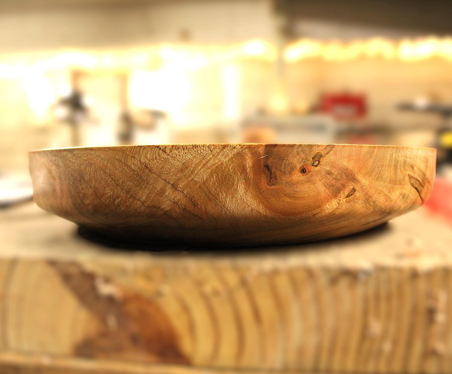 Maple Bowl - Handcrafted Spalted Maple
