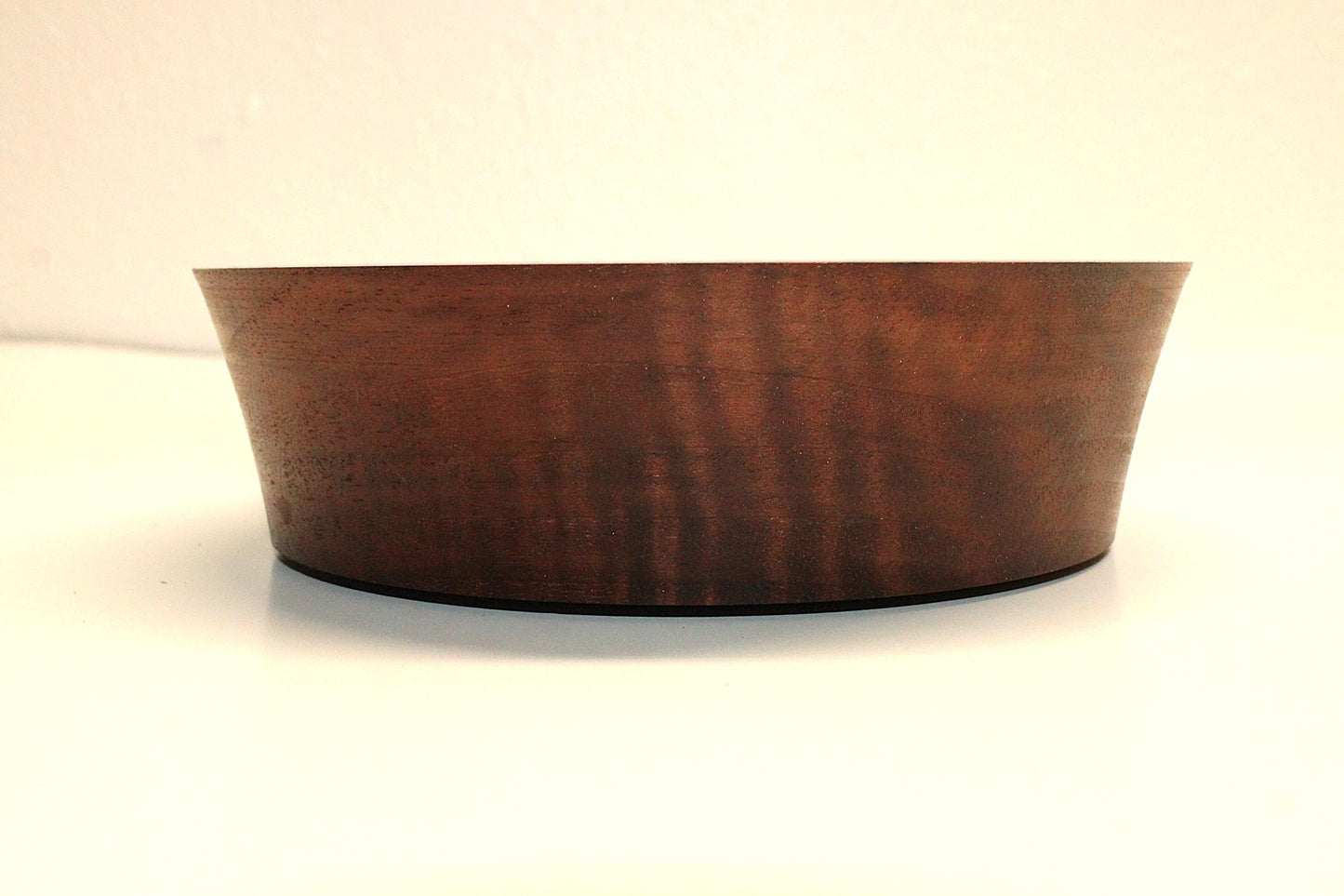 Walnut Bowl - Tiger striped walnut bowl, left raw and natural.  Great gift idea or home decor addition