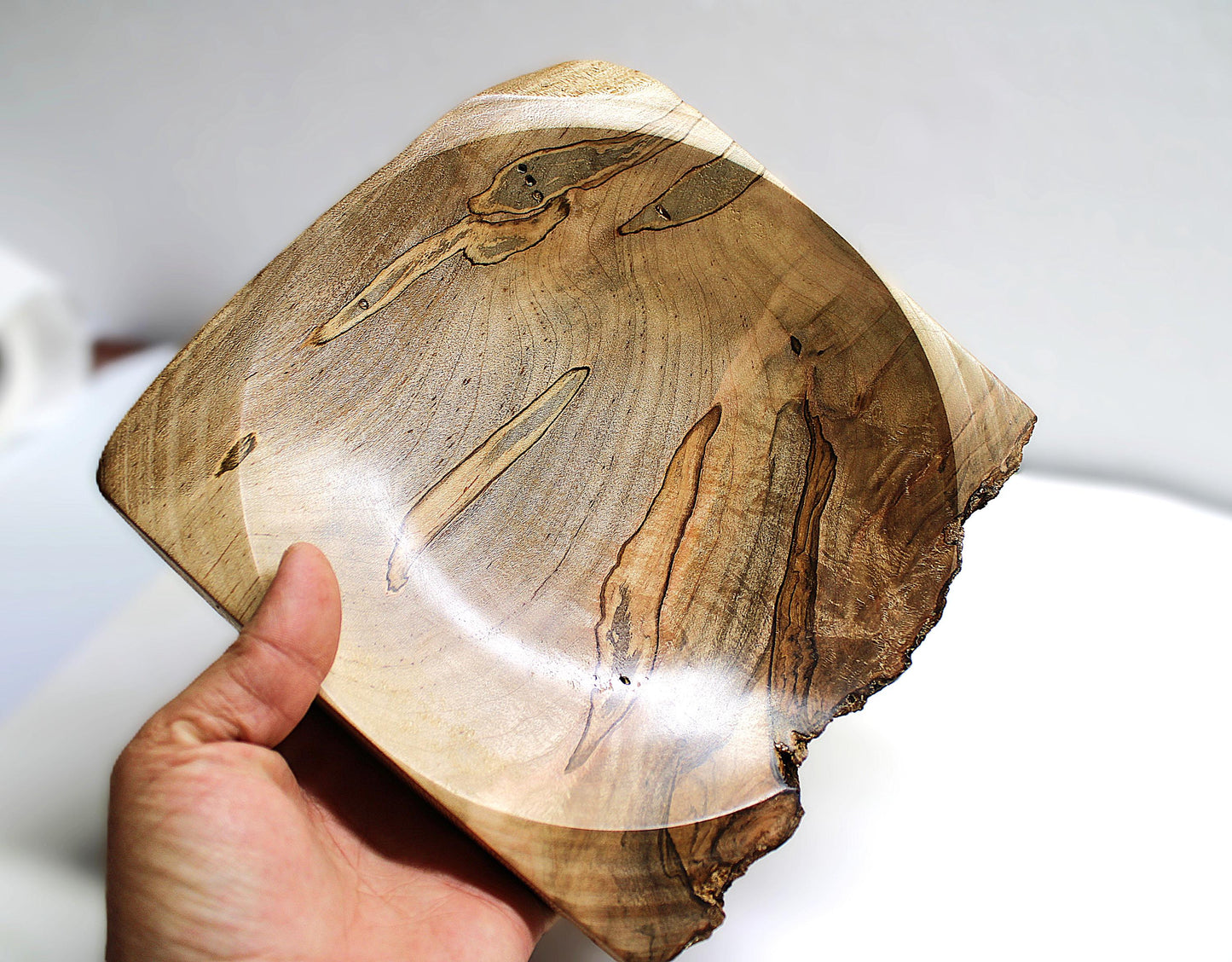 Live Edge Maple Dish
