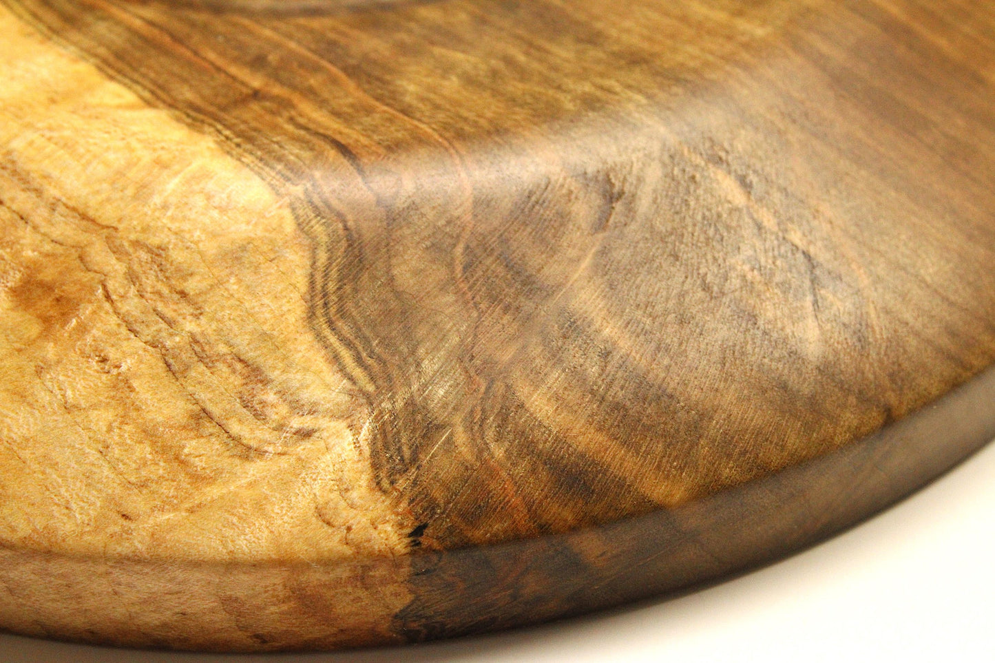 Maple Platter - Food safe spalted maple dish - 8.75"