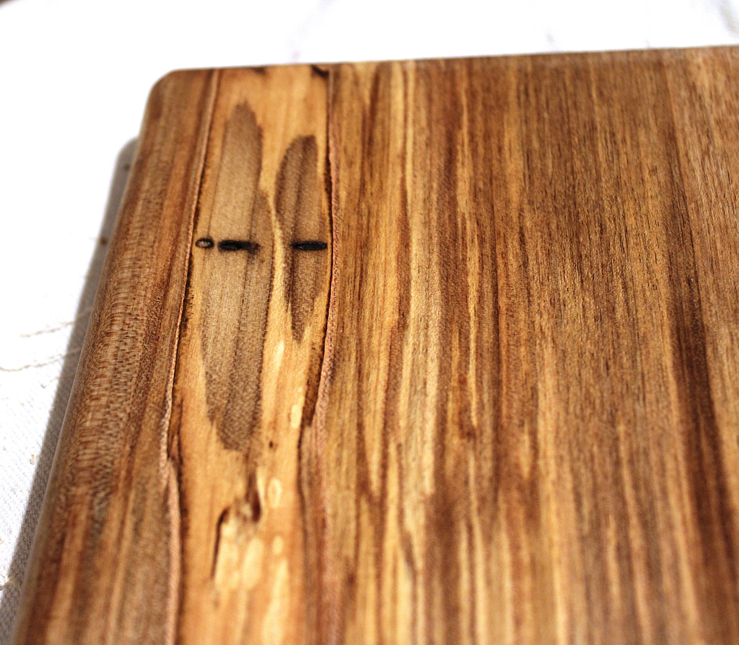 Handcrafted Spalted Maple Board | XL Artisan Charcuterie Board - Single Slab, No Glue