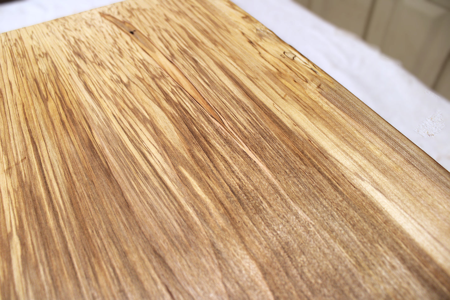 Handcrafted Spalted Maple Board | XL Artisan Charcuterie Board - Single Slab, No Glue