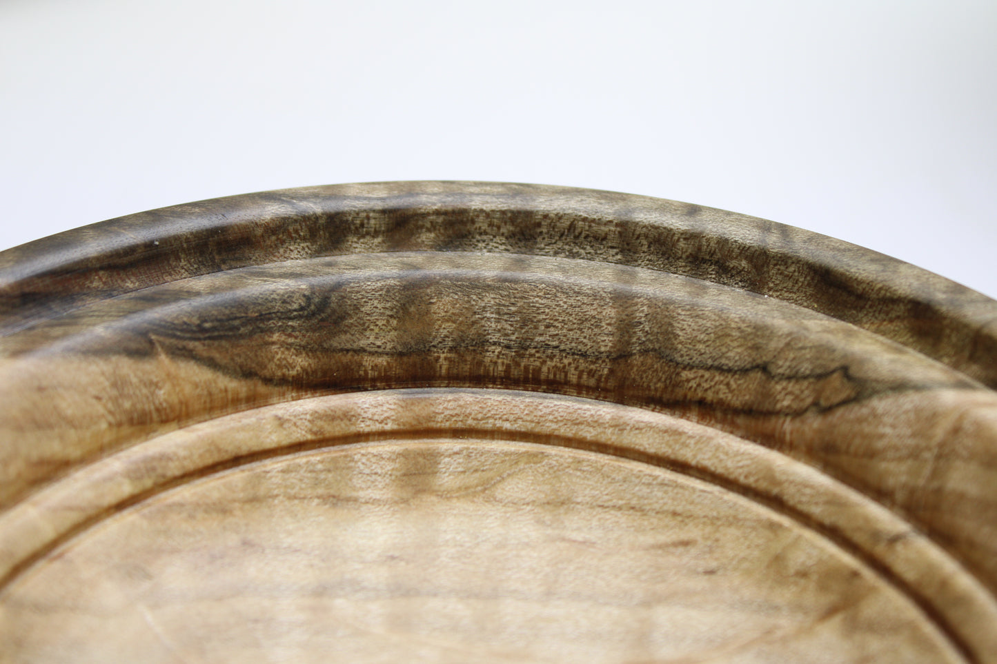 Maple Bowl - Curly and Spalted Maple - Food Safe