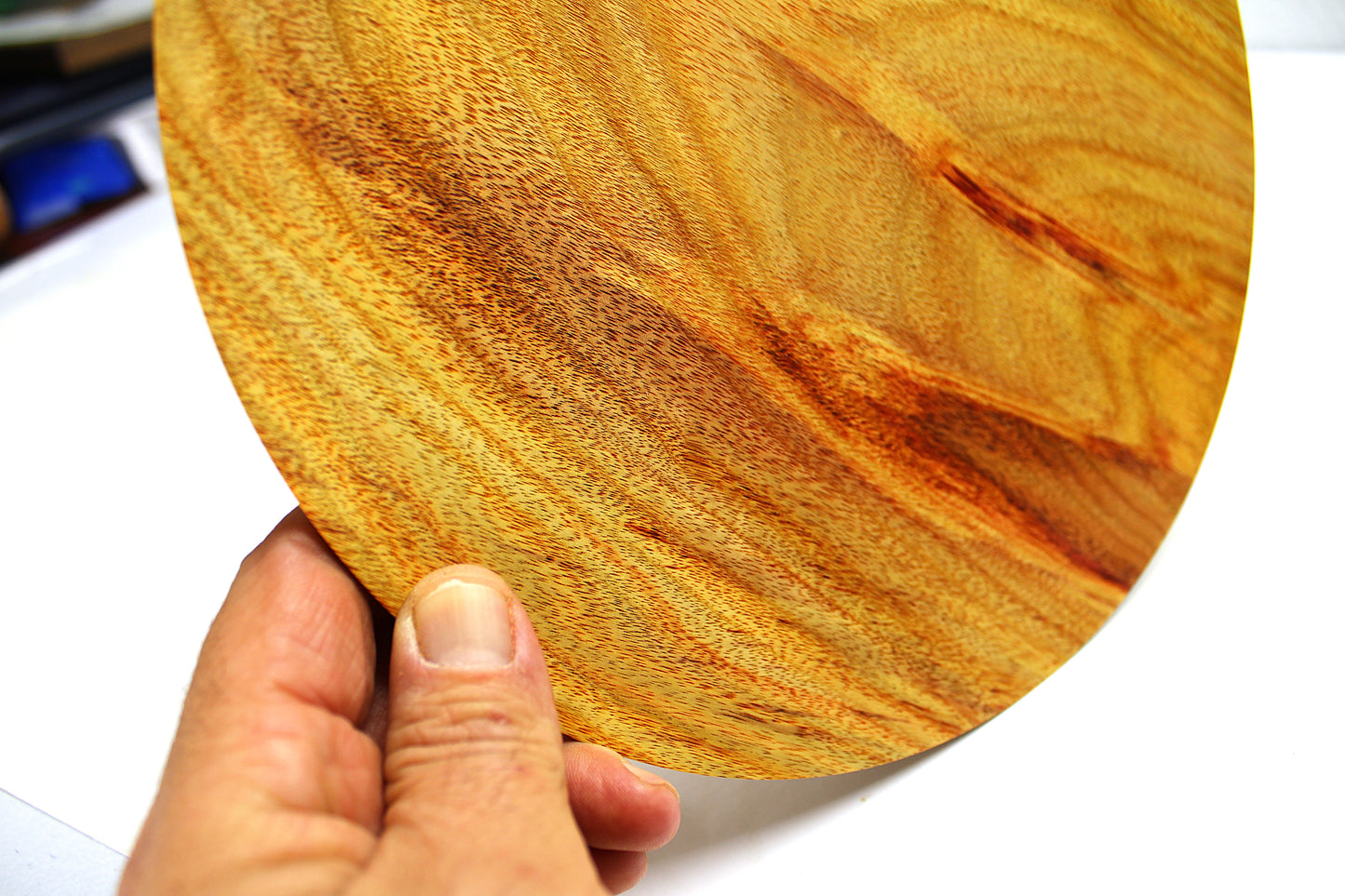 Canarywood Platter - Food Safe and Centerpiece Ready! - 9.75