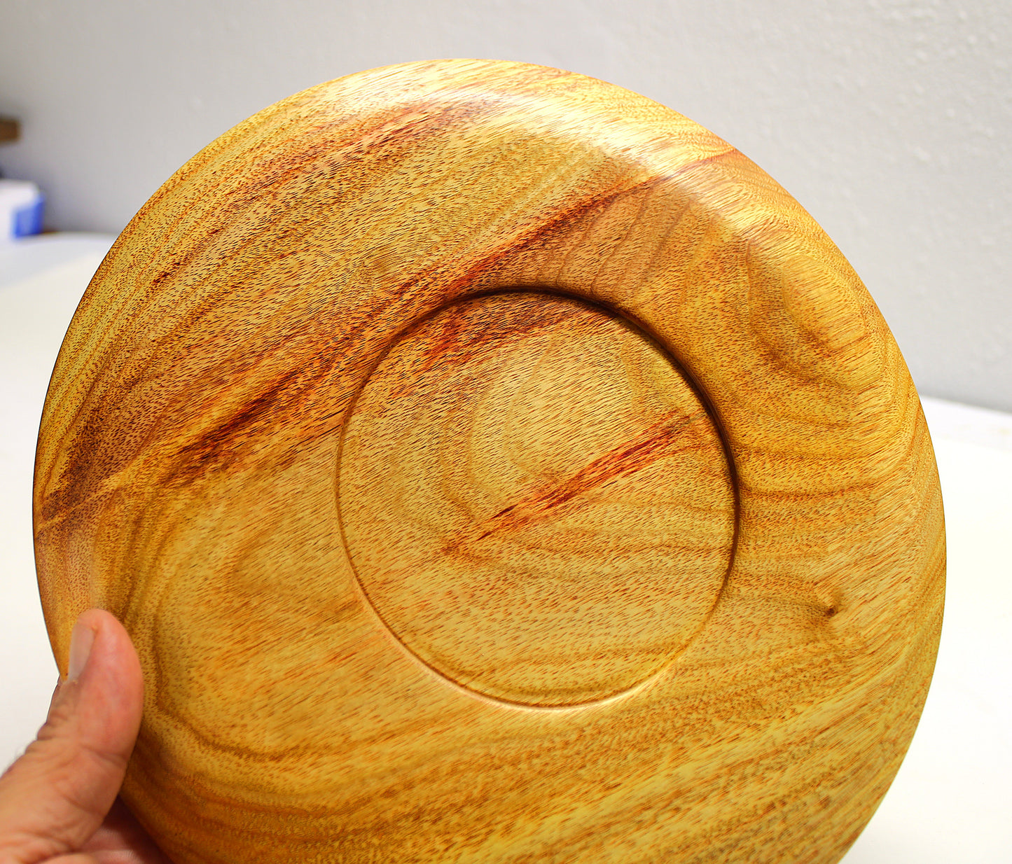 Canarywood Platter - Food Safe and Centerpiece Ready! - 9.75