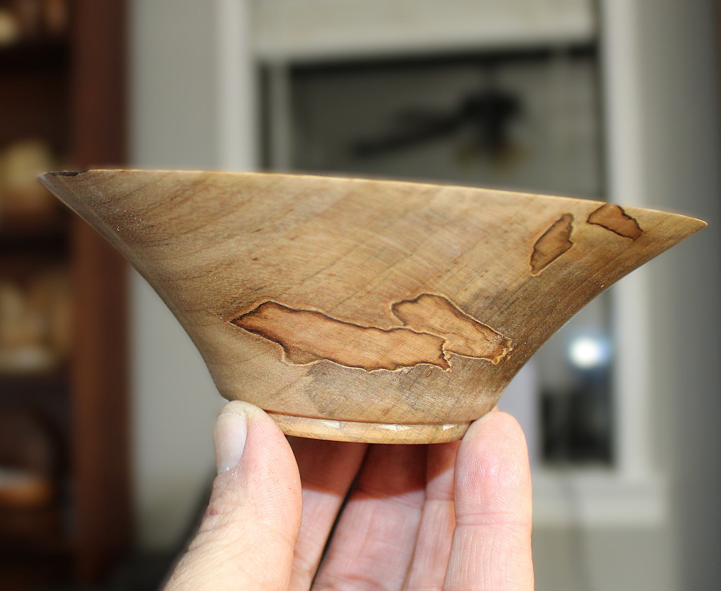 Ambrosia maple dish - great for display, catchall, jewelry, snacks.