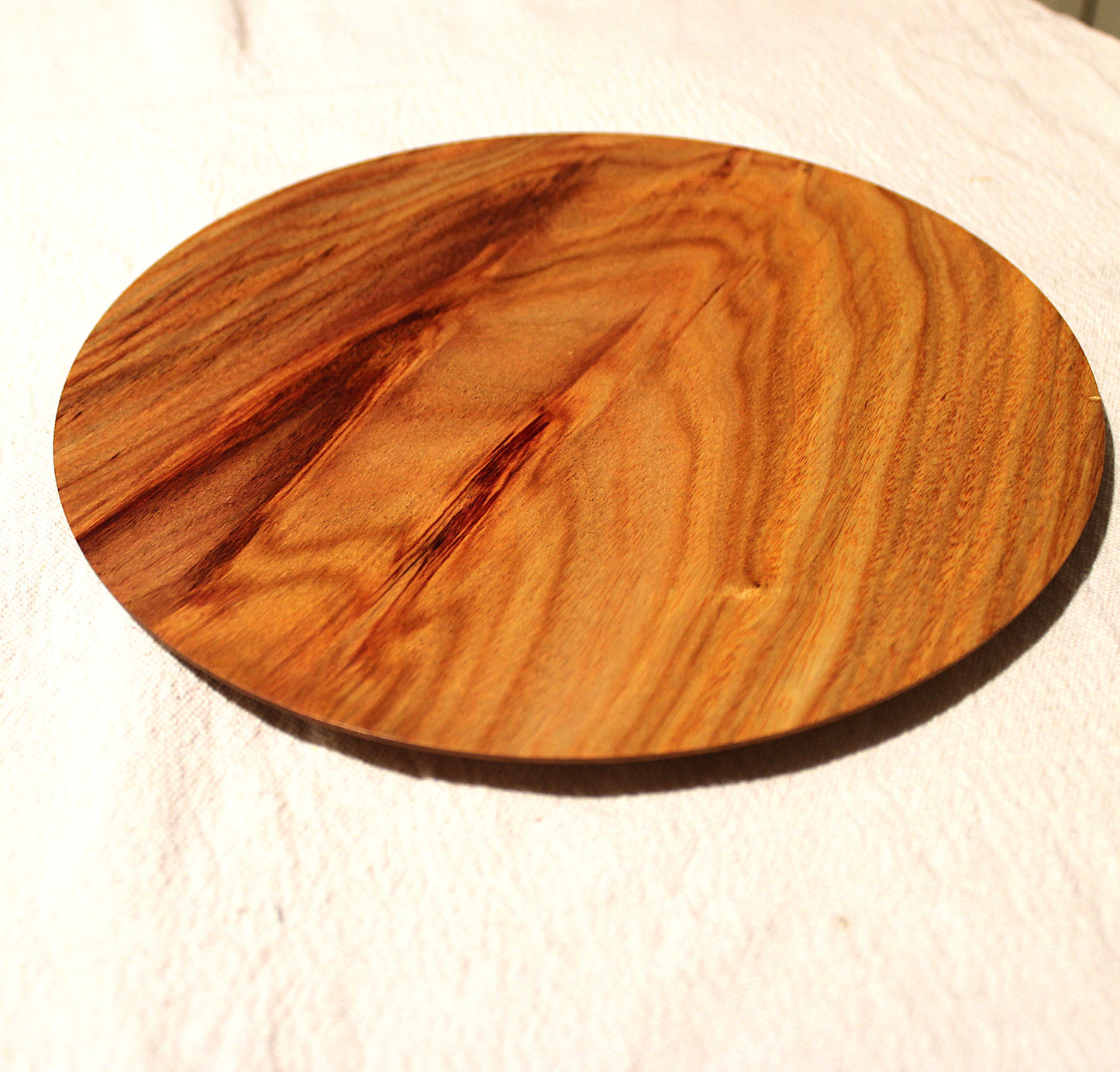 Canarywood Platter - Food Safe and Centerpiece Ready! - 9.75