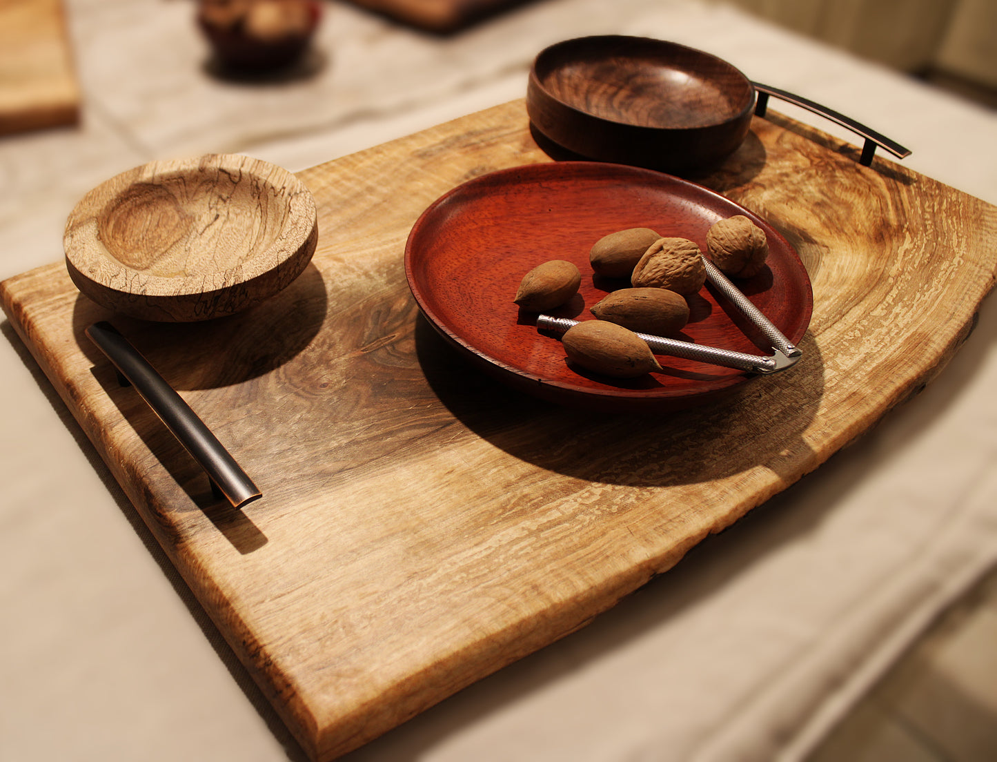 Maple Cutting Charcuterie Board - 23x15" - Website Exclusive Spalted Single Slab Board