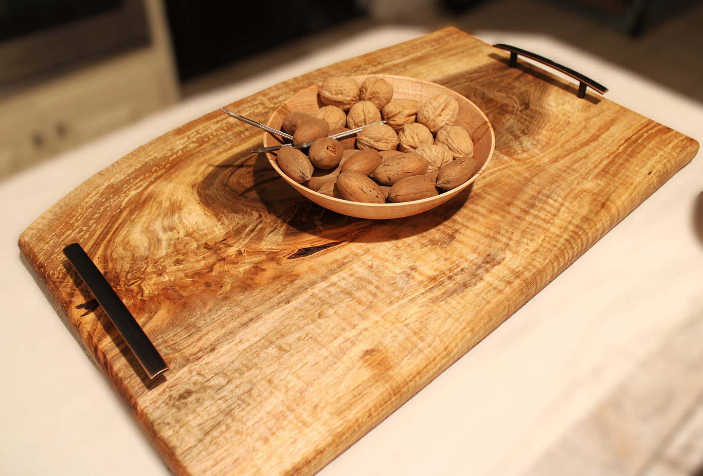 Maple Cutting Charcuterie Board - 23x15" - Website Exclusive Spalted Single Slab Board