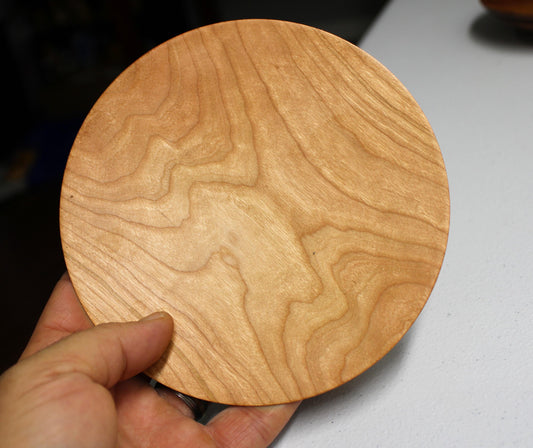 Solid Cherry Plate - Food safe and beautiful unique dishware