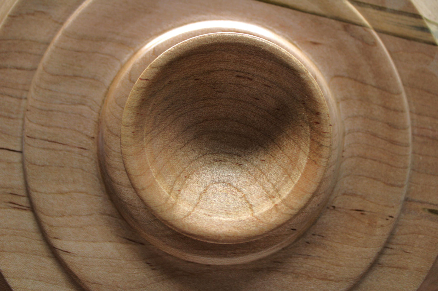 Spalted Maple Decorative Bowl – Hand-Turned Maple Display