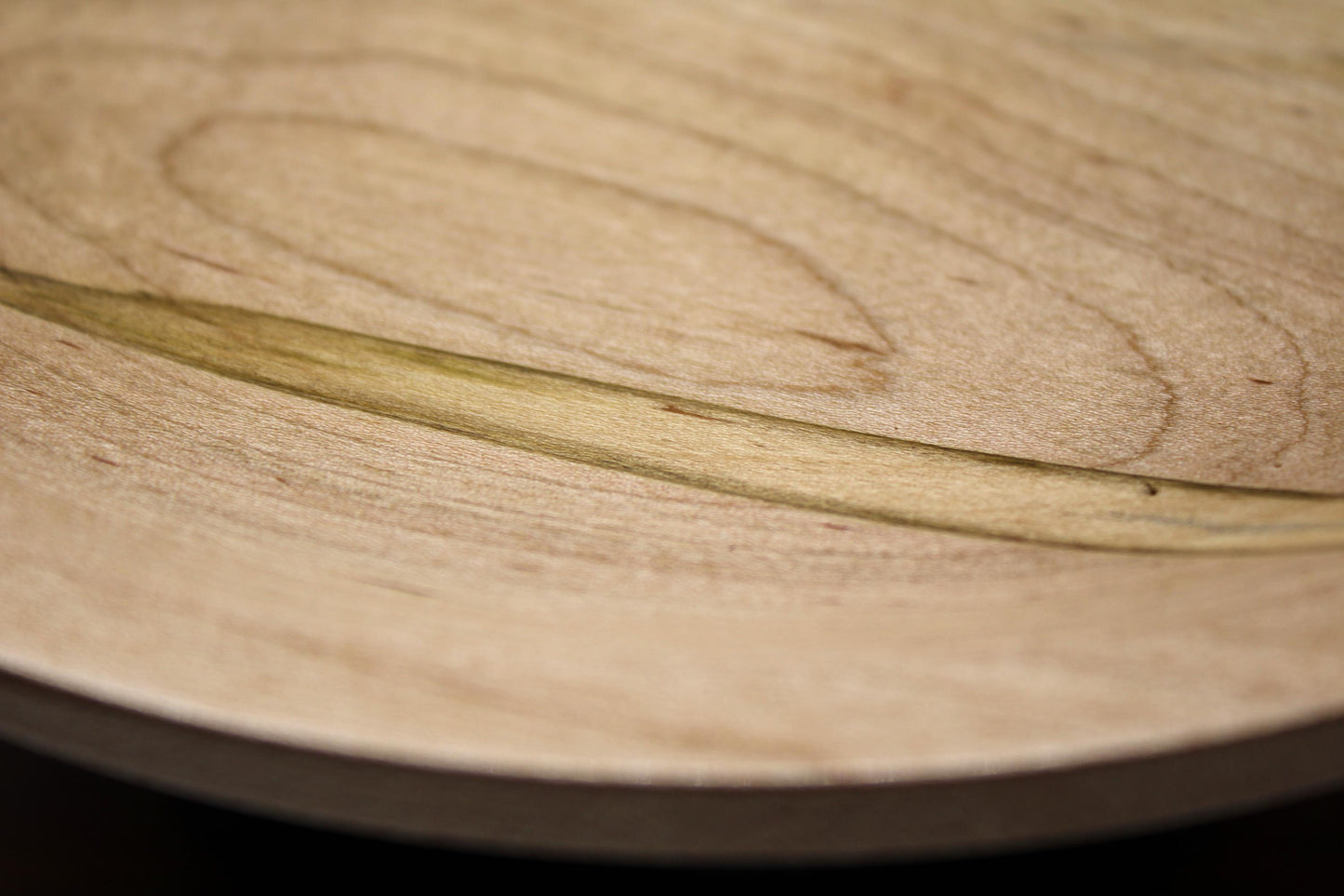 Spalted Maple Decorative Bowl – Hand-Turned Maple Display