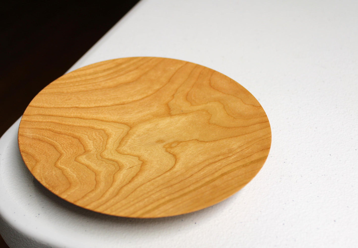 Solid Cherry Plate - Food safe and beautiful unique dishware