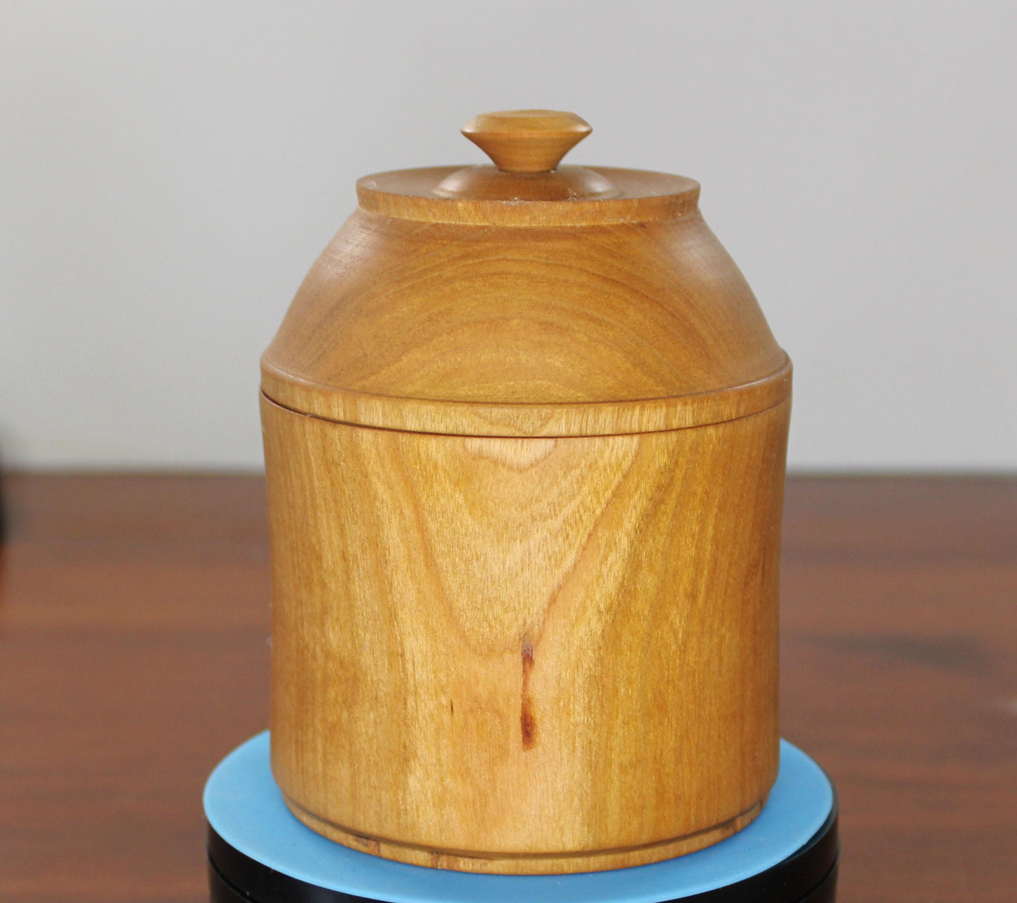 Handmade Cherry Box - Great for jewelry or other small items, secure catchall, and great gift idea.