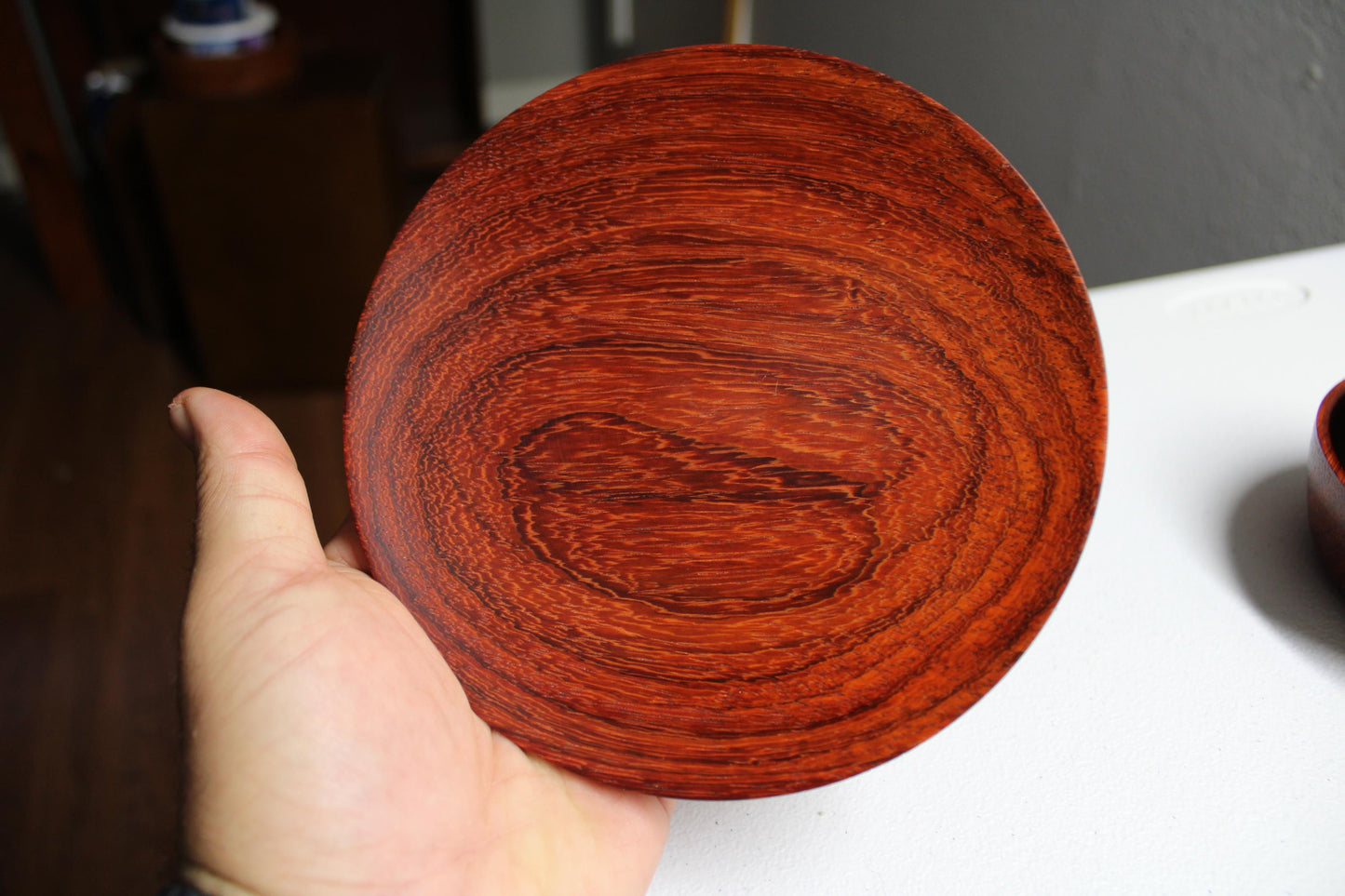 Padauk Set - Food safe finished or beautiful home decor items.  Great unique gift idea