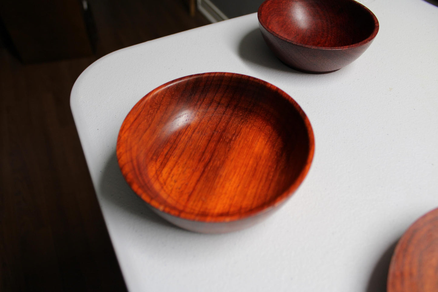 Padauk Set - Food safe finished or beautiful home decor items.  Great unique gift idea