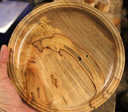 Maple Bowl - Handcrafted Spalted Maple