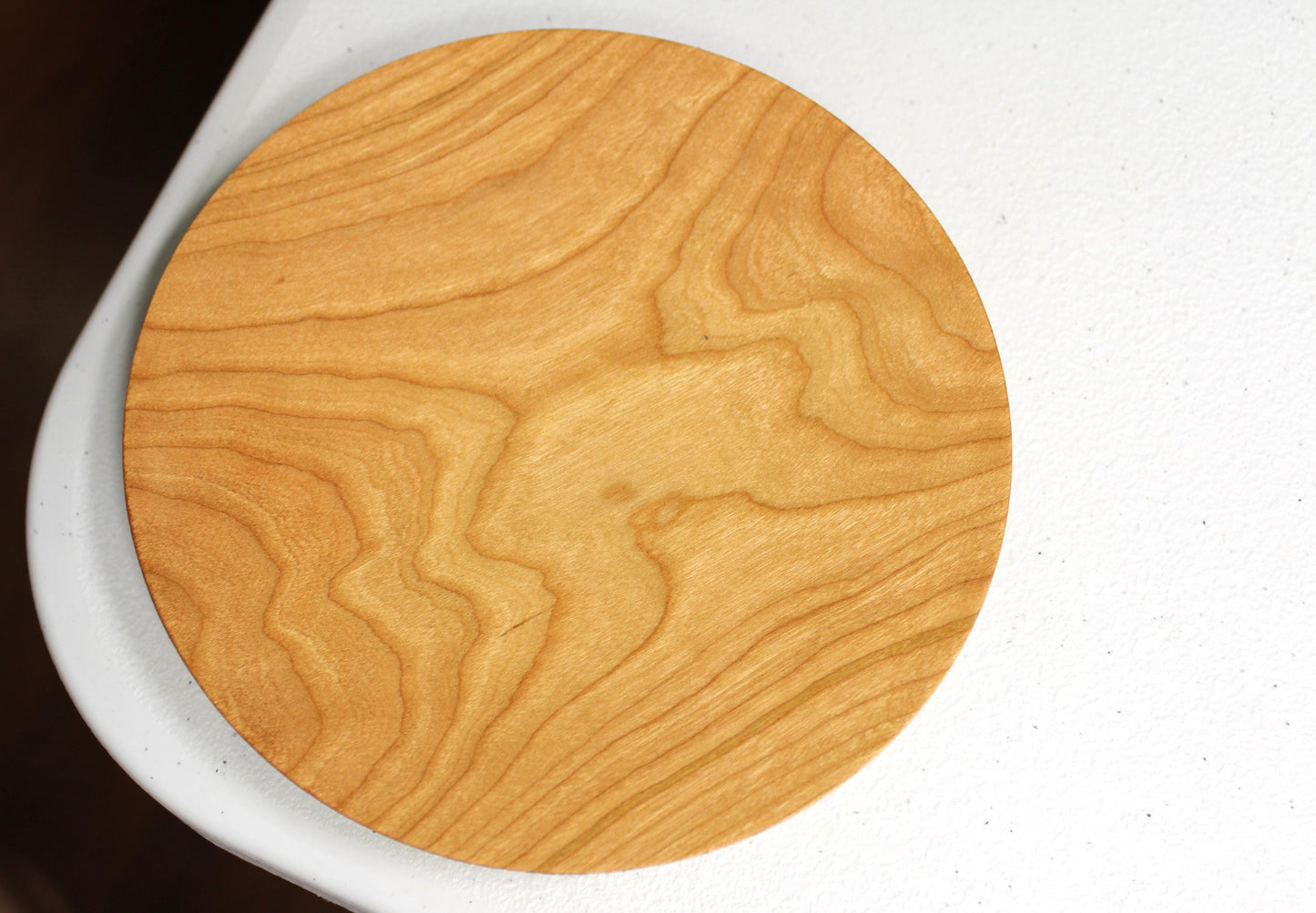 Solid Cherry Plate - Food safe and beautiful unique dishware