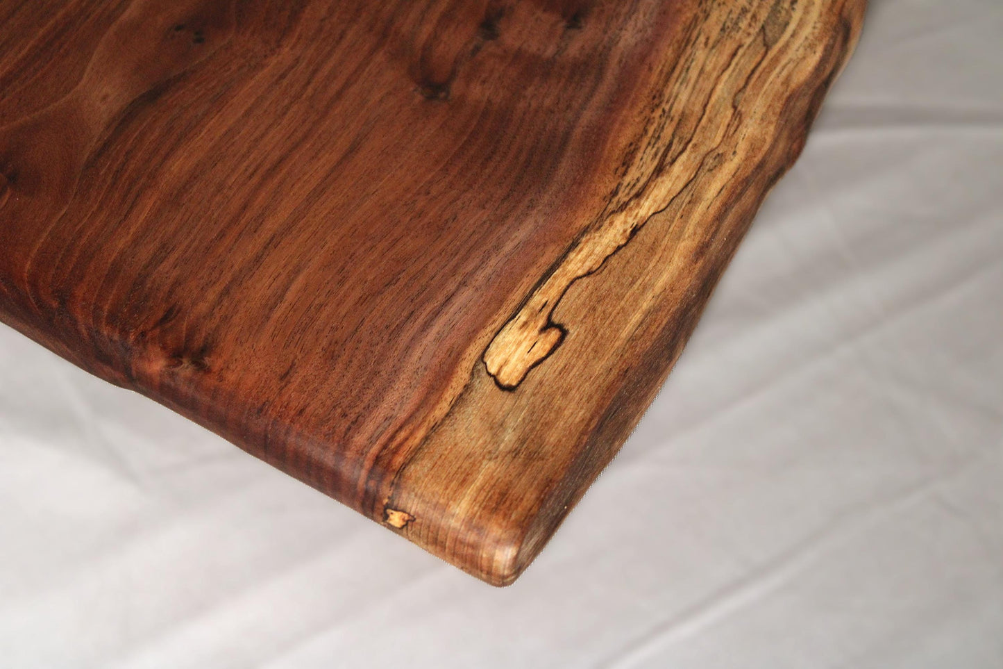Large Live Edge Walnut Serving Board – 22.5” x 12” – Charcuterie, Centerpiece, Artisan Handmade