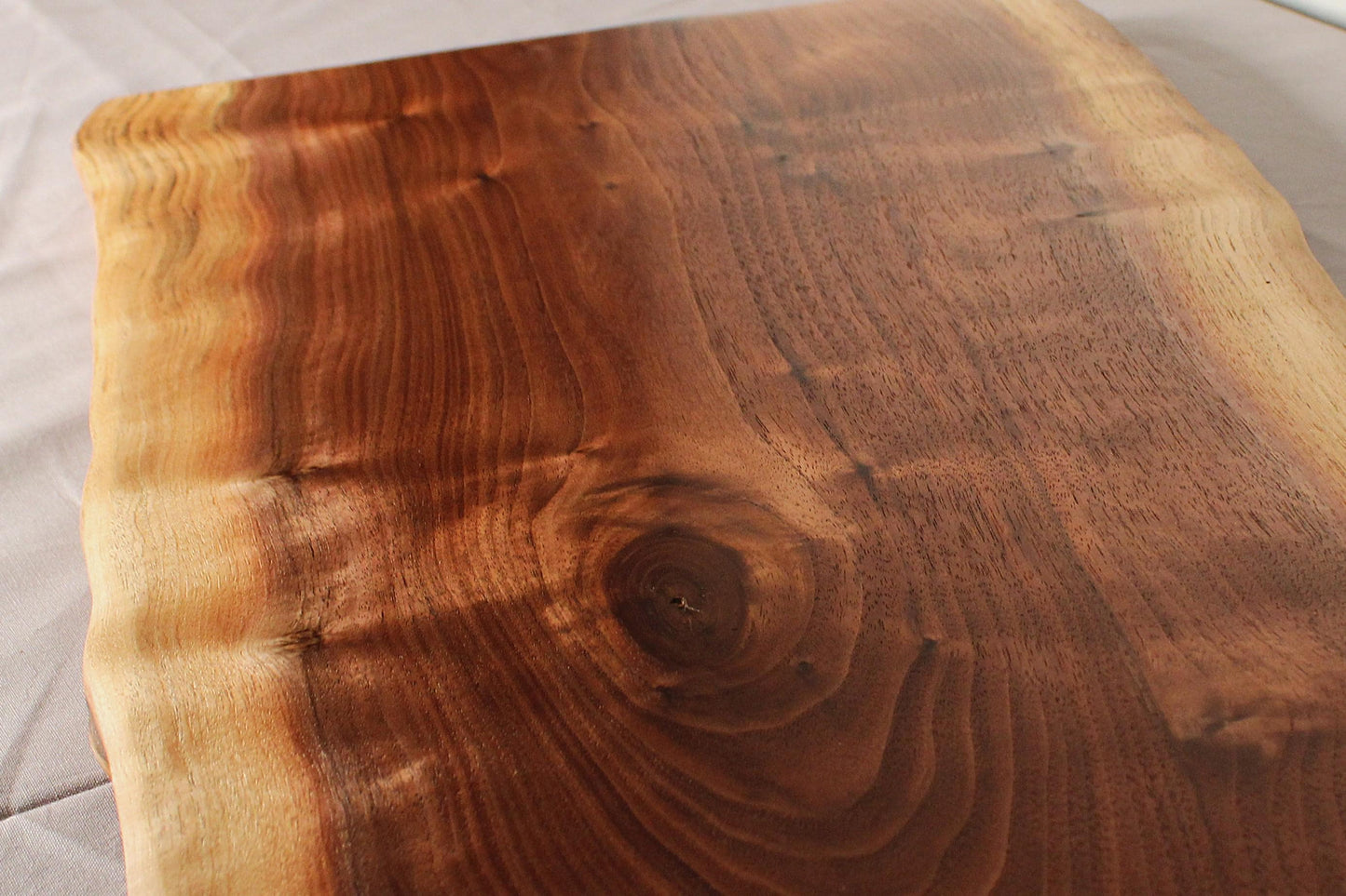 Large Live Edge Walnut Serving Board – 22.5” x 12” – Charcuterie, Centerpiece, Artisan Handmade