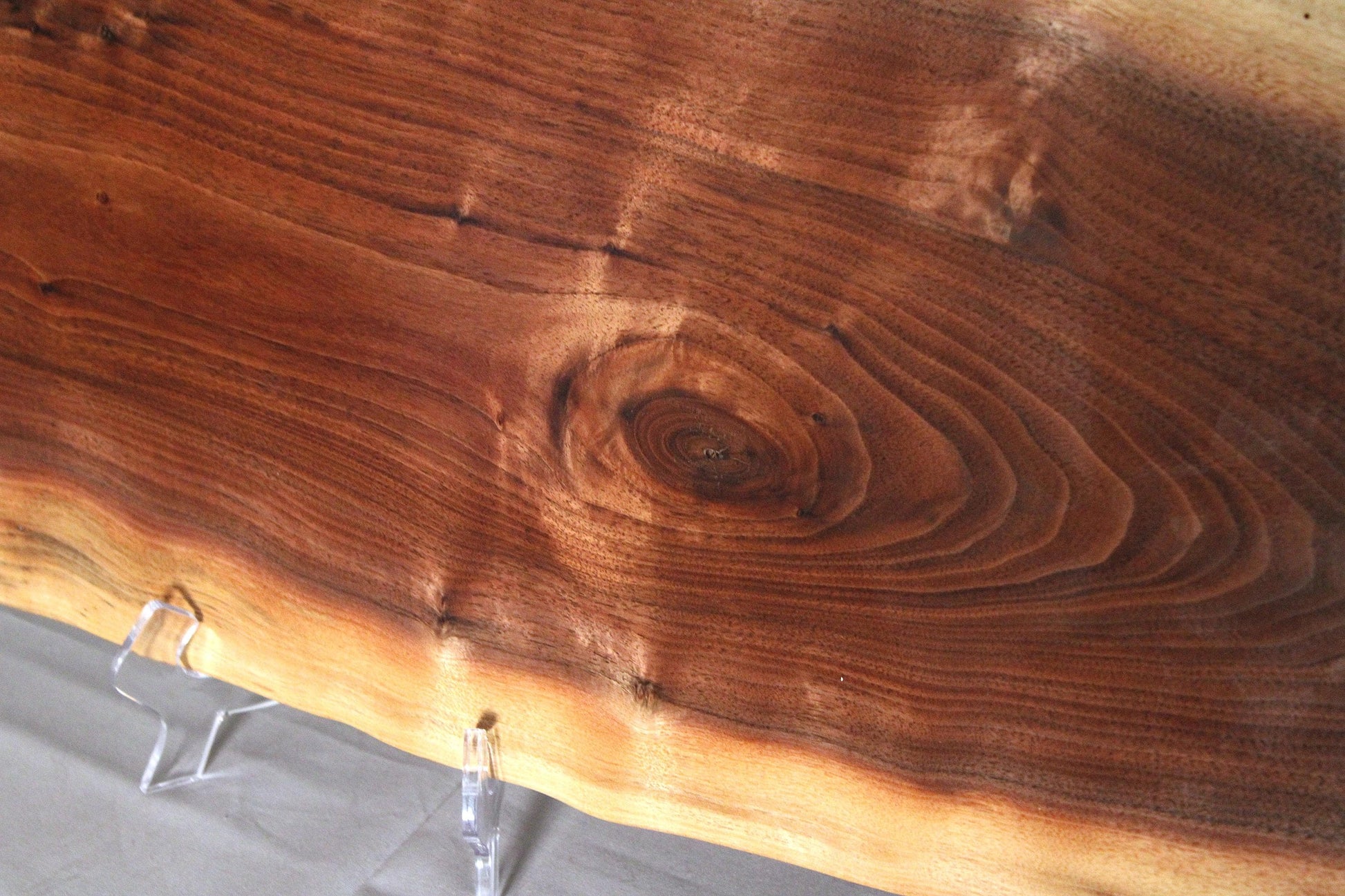 Large Live Edge Walnut Serving Board – 22.5” x 12” – Charcuterie, Centerpiece, Artisan Handmade