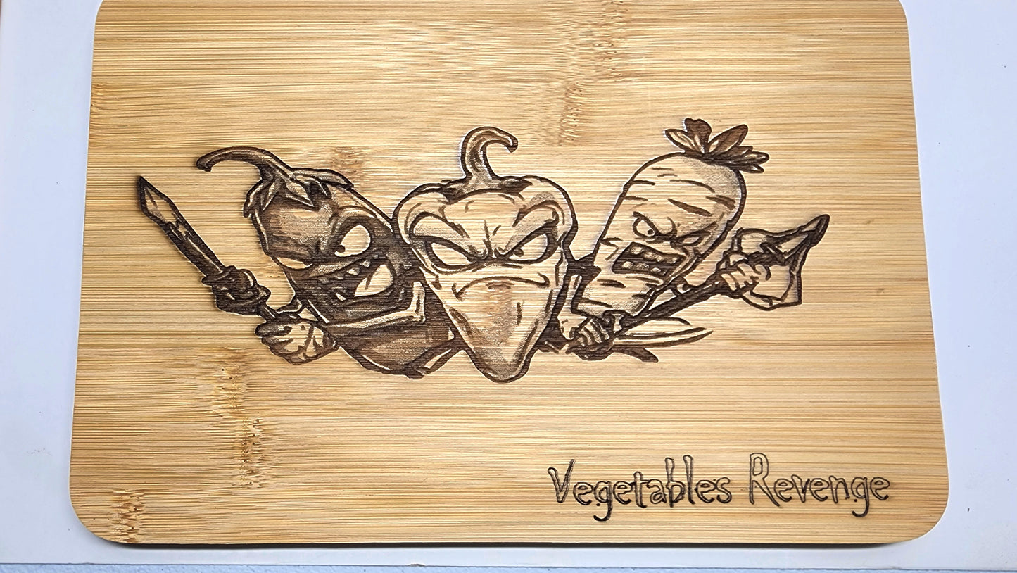 Personalized Cutting Board - Small Bamboo 9.75" x 6.5"