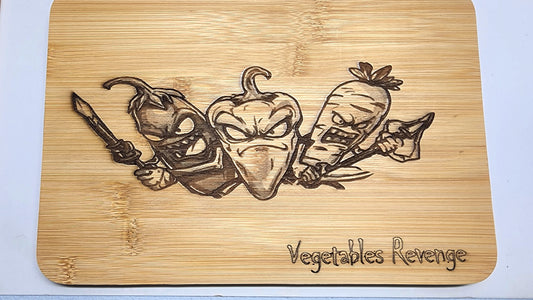 Personalized Cutting Board - Small Bamboo 9.75" x 6.5"